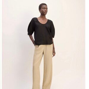 Everlane | The Scoop Top in Linen